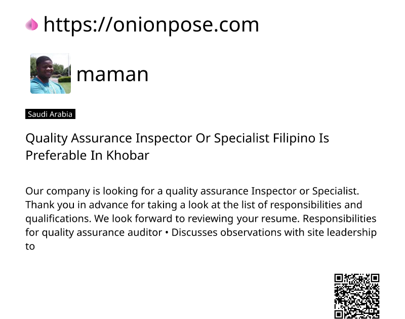 quality-assurance-inspector-or-specialist-filipino-is-preferable-in-khobar