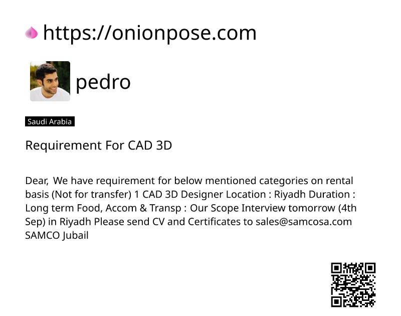 requirement-for-cad-3d