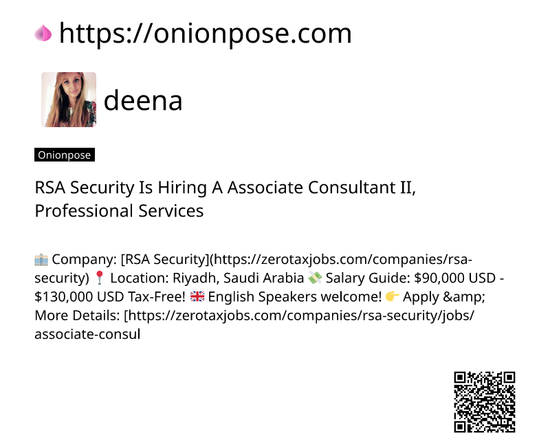 rsa-security-is-hiring-a-associate-consultant-ii-professional-services