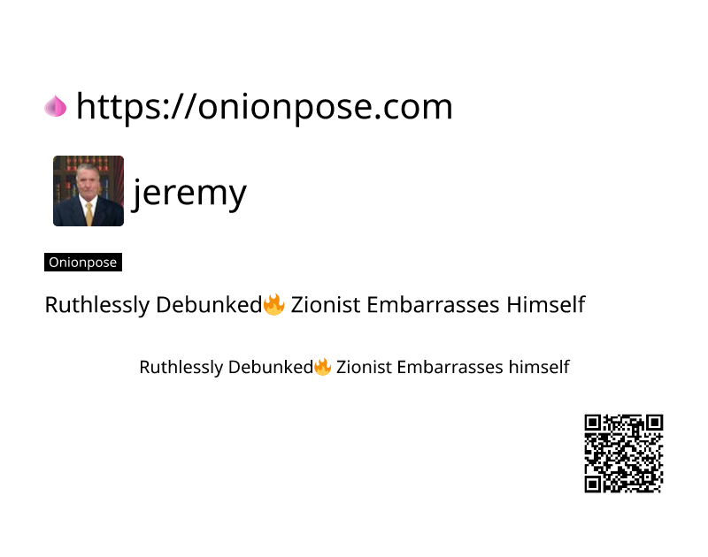 ruthlessly-debunked-zionist-embarrasses-himself