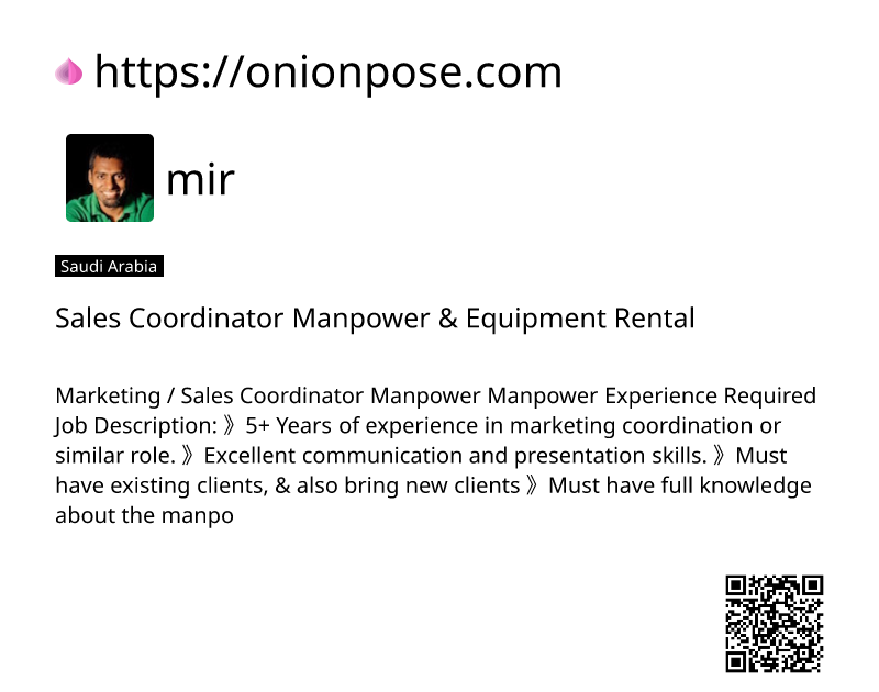 sales-coordinator-manpower-equipment-rental