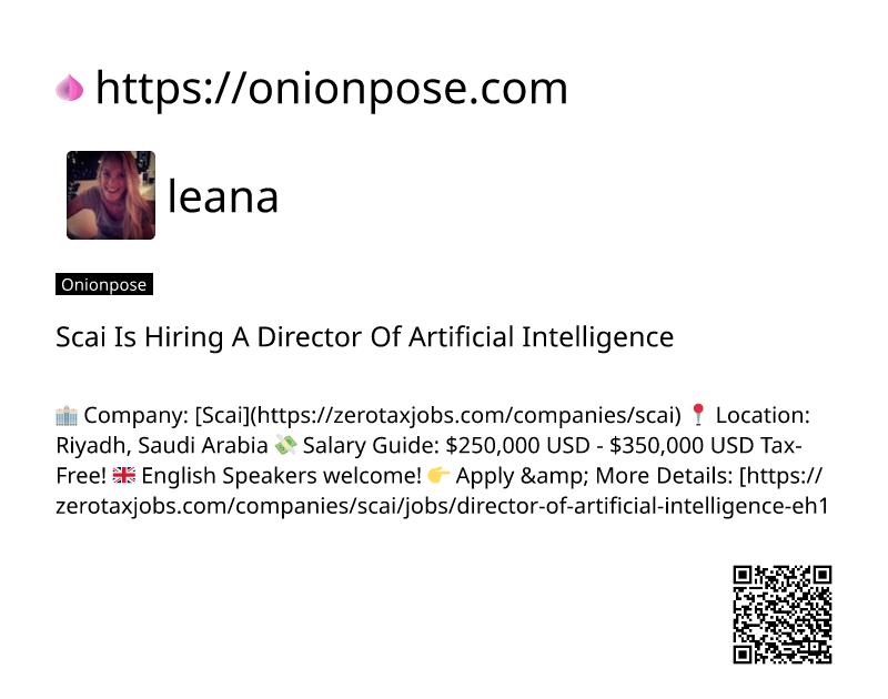 scai-is-hiring-a-director-of-artificial-intelligence