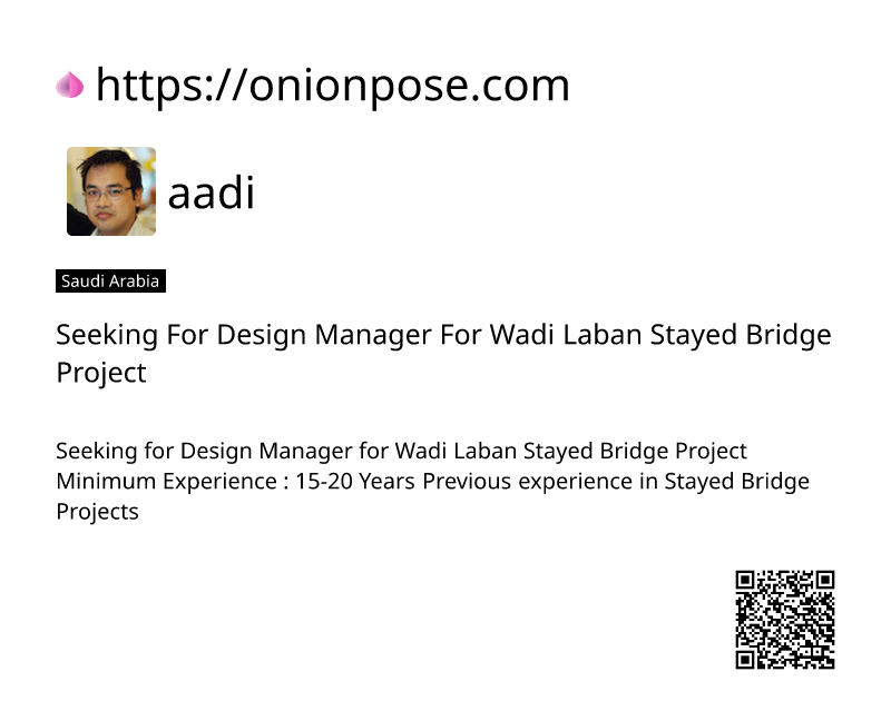 seeking-for-design-manager-for-wadi-laban-stayed-bridge-project