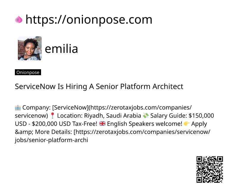 servicenow-is-hiring-a-senior-platform-architect