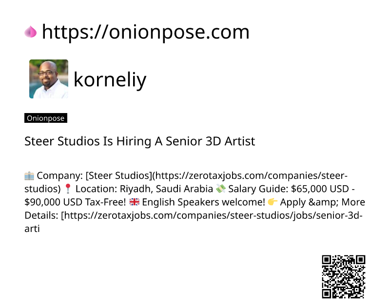 steer-studios-is-hiring-a-senior-3d-artist