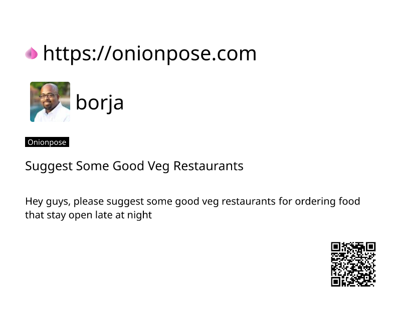 suggest-some-good-veg-restaurants