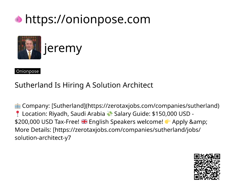 sutherland-is-hiring-a-solution-architect