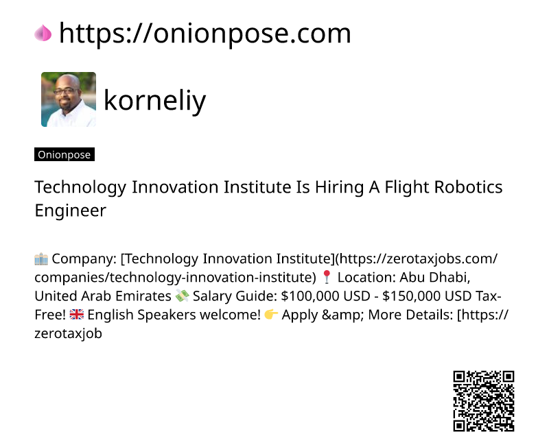 technology-innovation-institute-is-hiring-a-flight-robotics-engineer