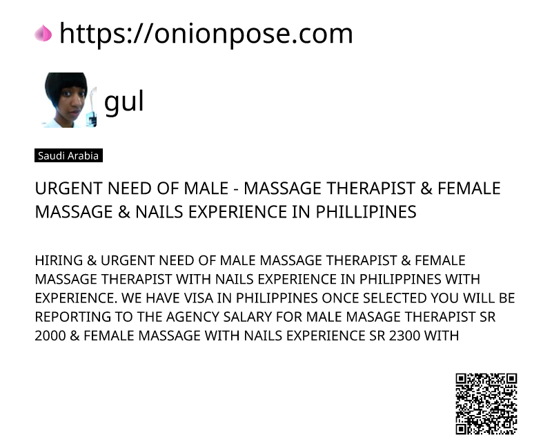 urgent-need-of-male-massage-therapist-female-massage-nails-experience-in-phillipines