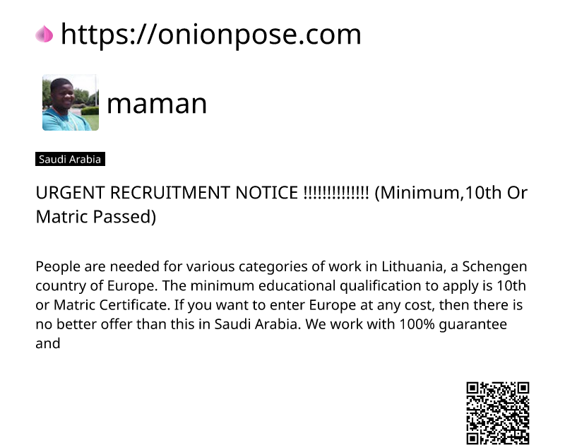 urgent-recruitment-notice-minimum10th-or-matric-passed