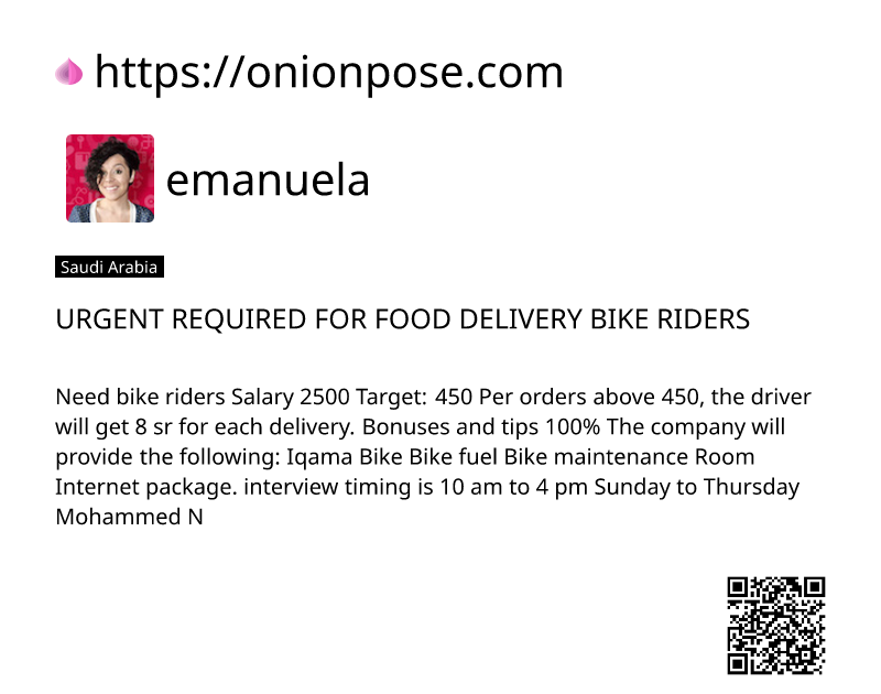 urgent-required-for-food-delivery-bike-riders