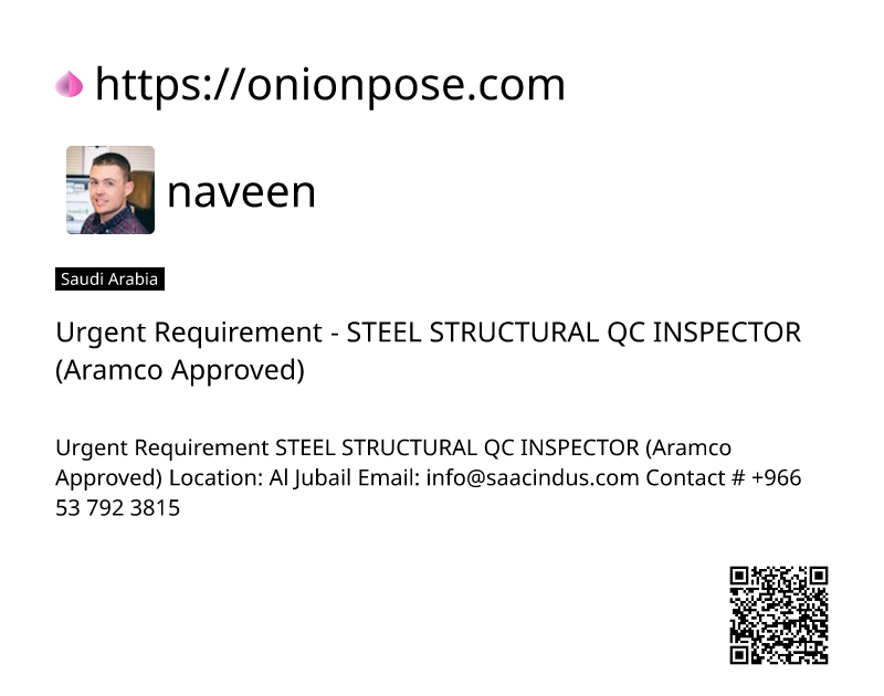 urgent-requirement-steel-structural-qc-inspector-aramco-approved