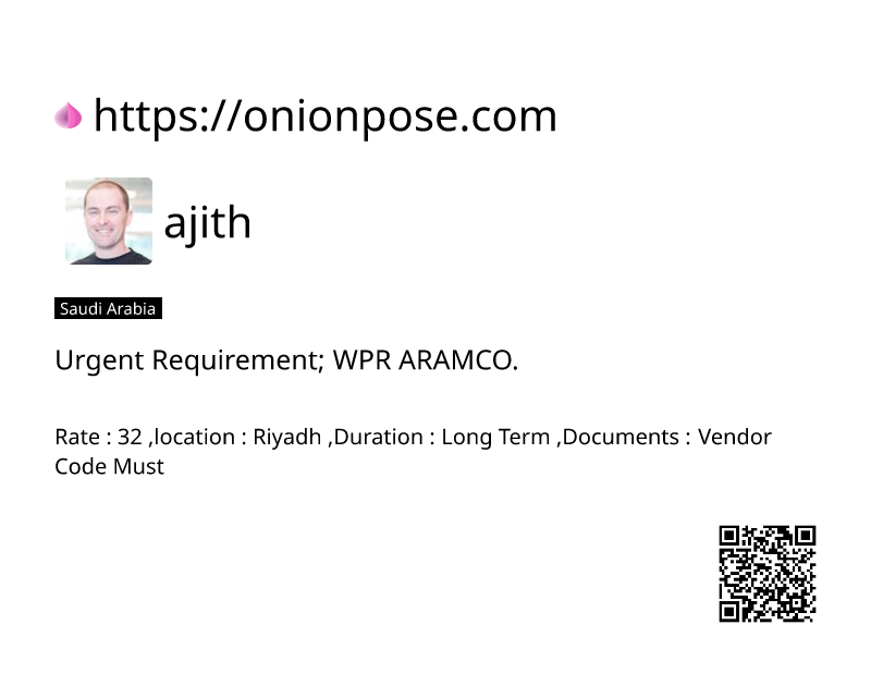 urgent-requirement-wpr-aramco