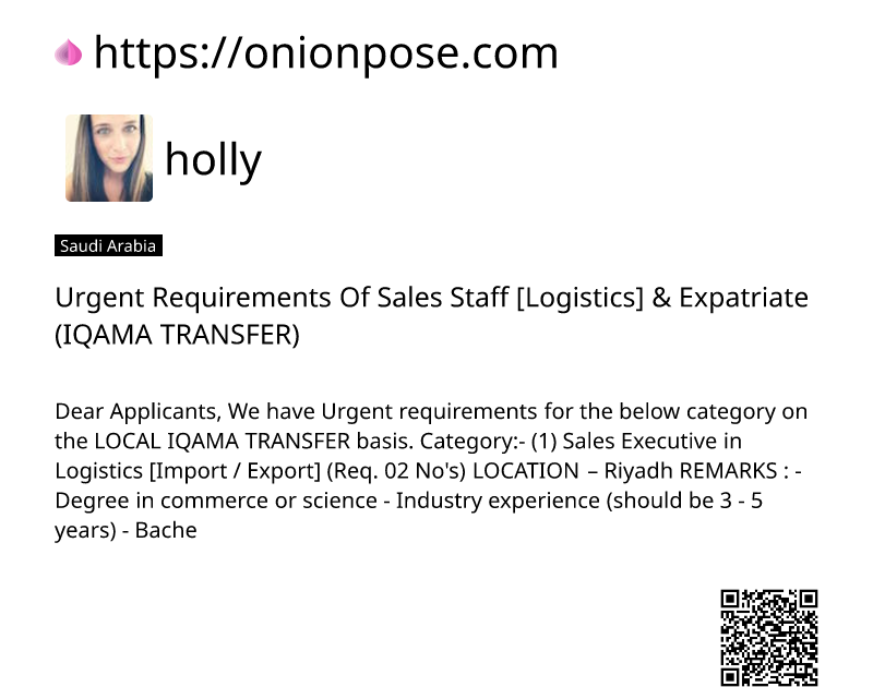 urgent-requirements-of-sales-staff-logistics-expatriate-iqama-transfer