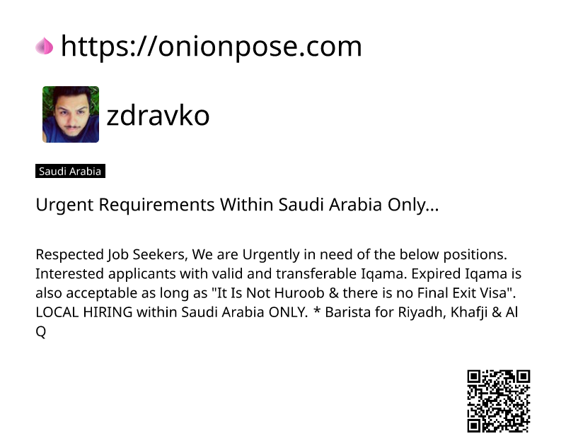 urgent-requirements-within-saudi-arabia-only