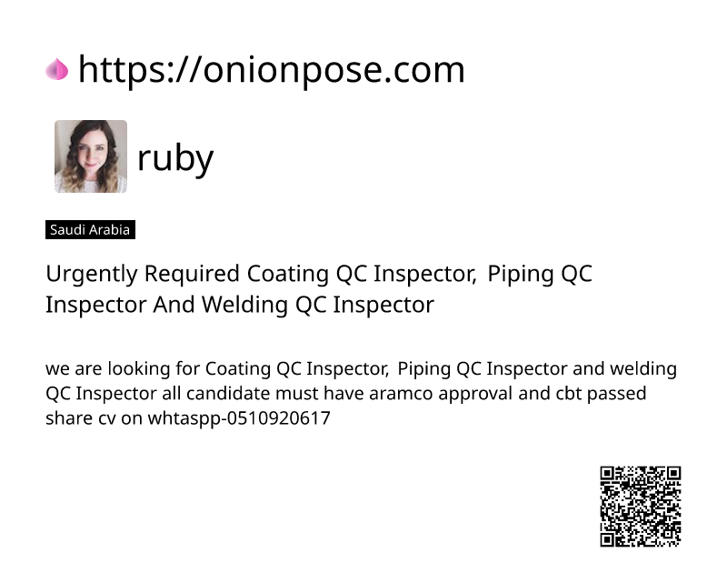 urgently-required-coating-qc-inspector-piping-qc-inspector-and-welding-qc-inspector