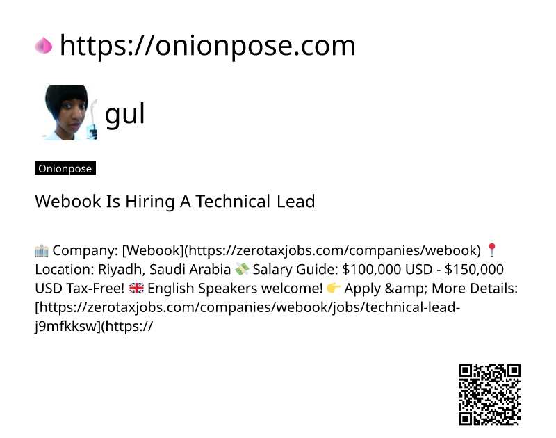 webook-is-hiring-a-technical-lead