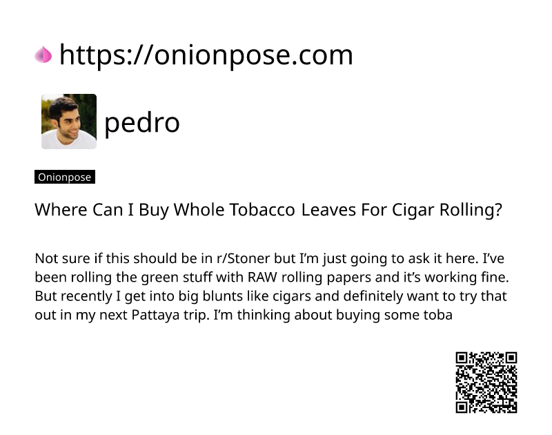 where-can-i-buy-whole-tobacco-leaves-for-cigar-rolling